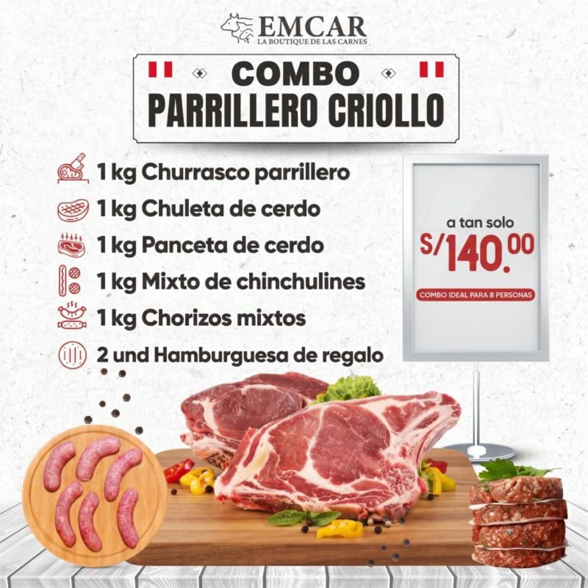 COMBO PARRILLERO CRIOLLO