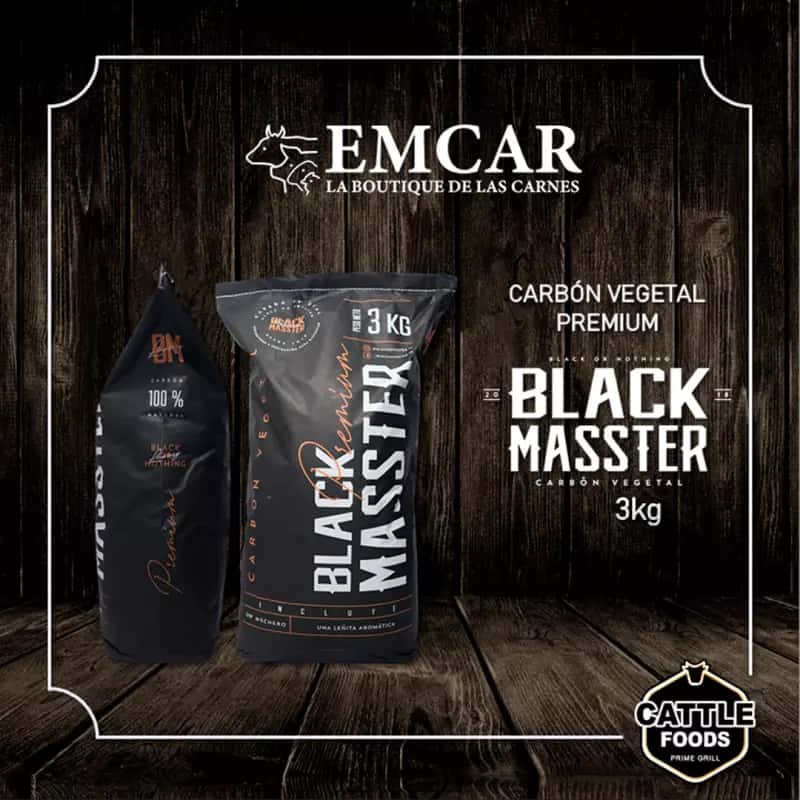 CARBÓN BLACK MASTER 3 KG