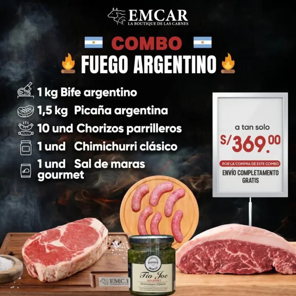 COMBO FUEGO ARGENTINO
