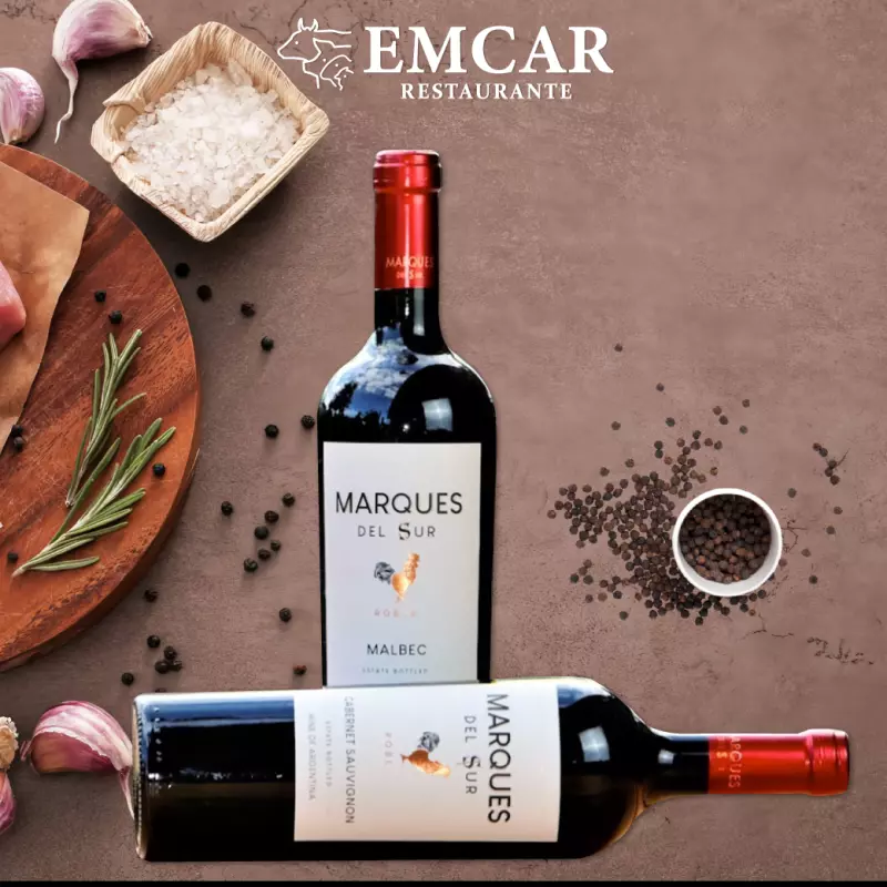 VINO MARQUES DEL SUR MALBEC 750 ML