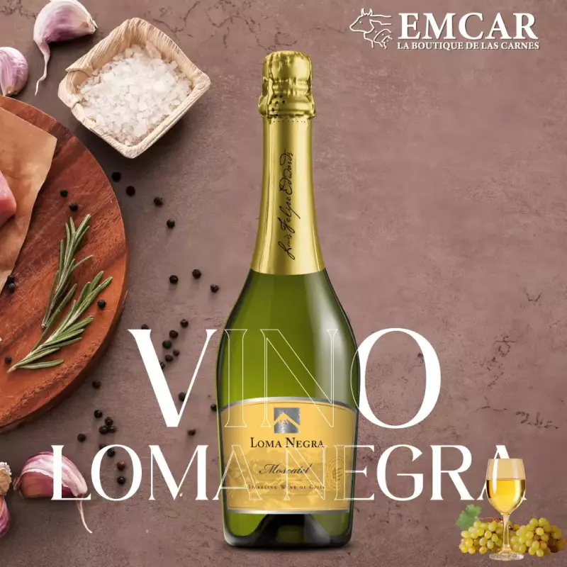 VINO ESPUMANTE LOMA NEGRA MOSCATEL